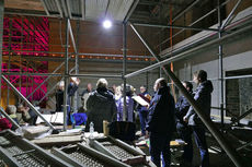 Heilige Messe auf der Baustelle zum 4. Advent (Foto: Karl-Franz Thiede)